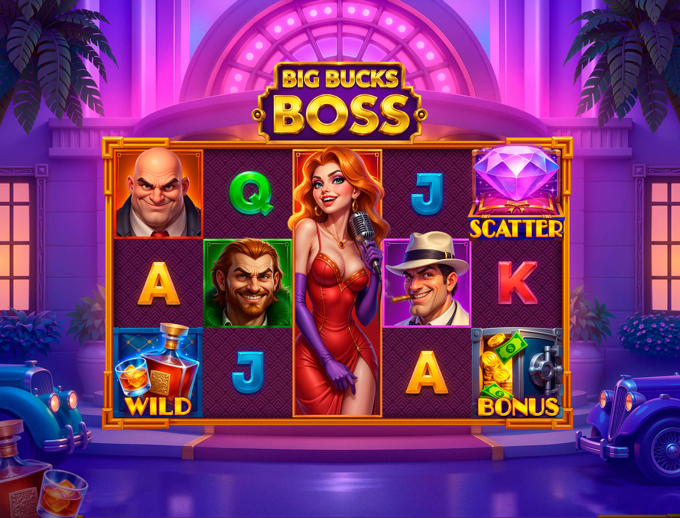 Big Boss Bucks game art