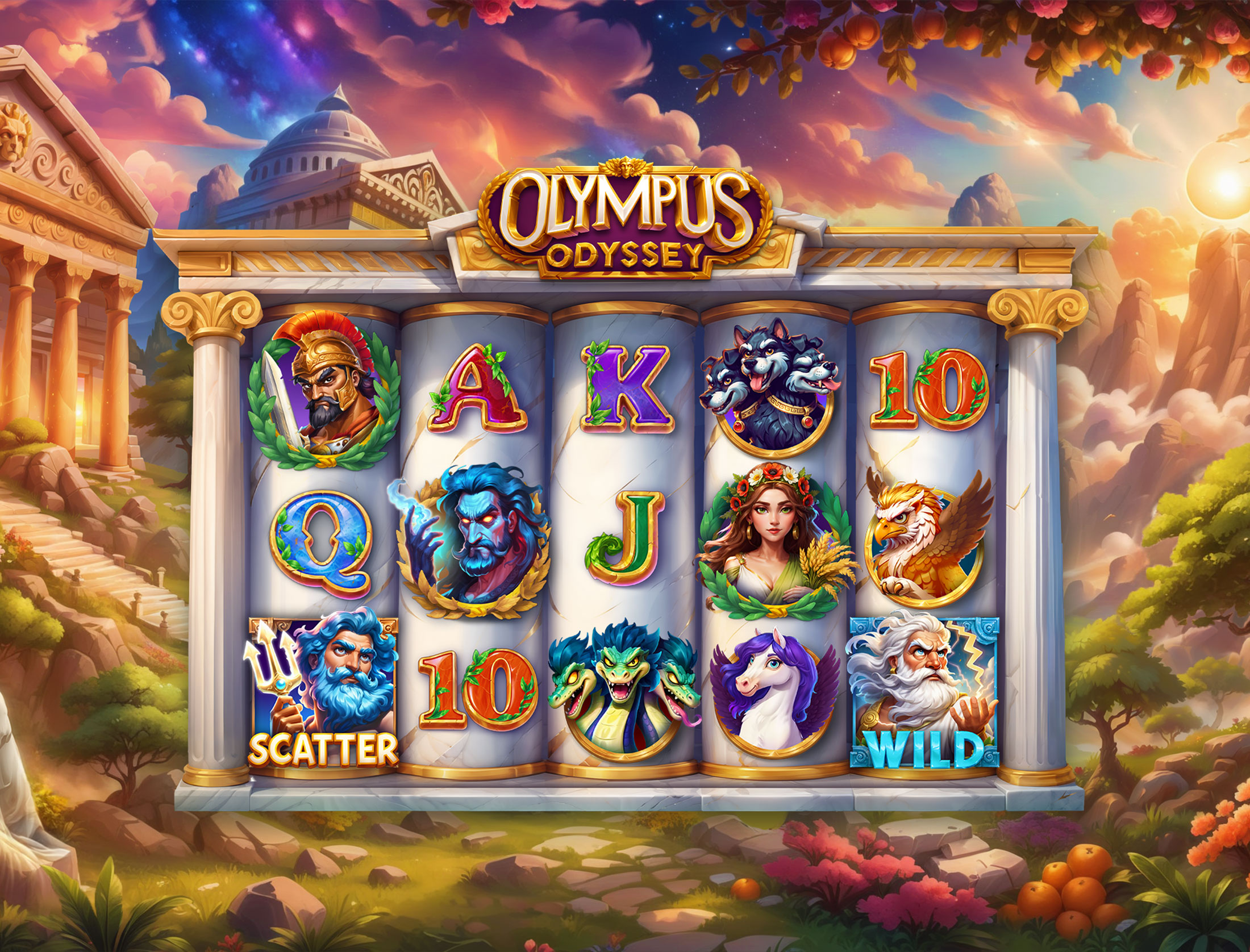 Olympus game art