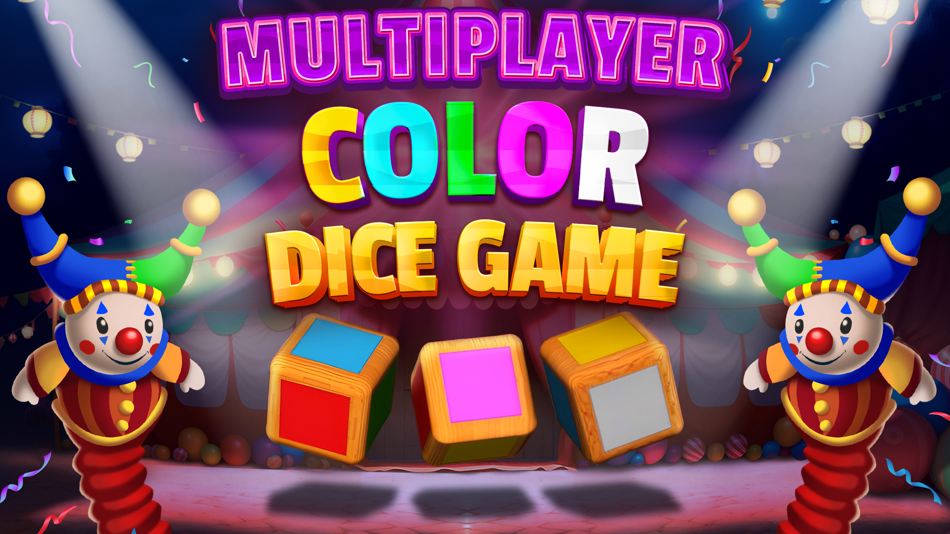 Multiplayer Color Dice Game - INTRO