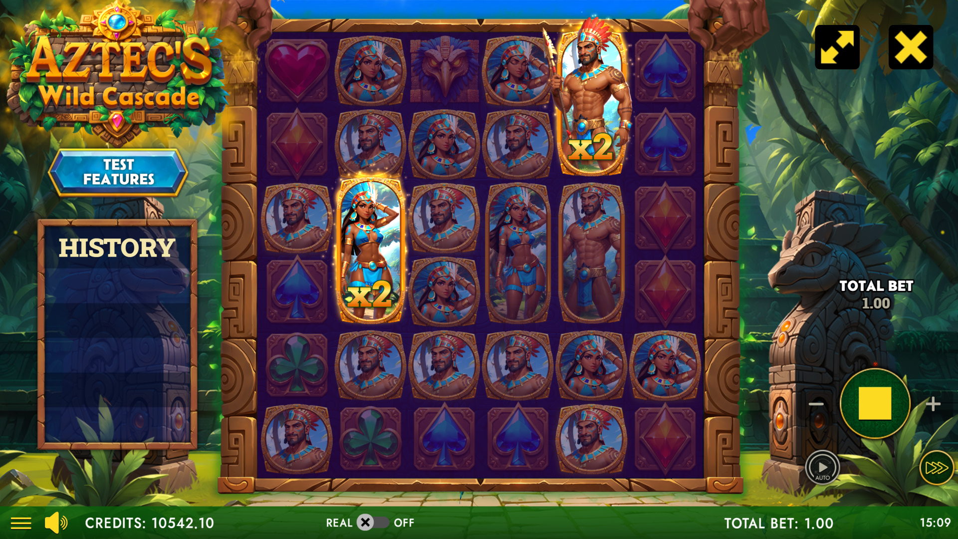Aztec`s Wild Cascade - Preview #3