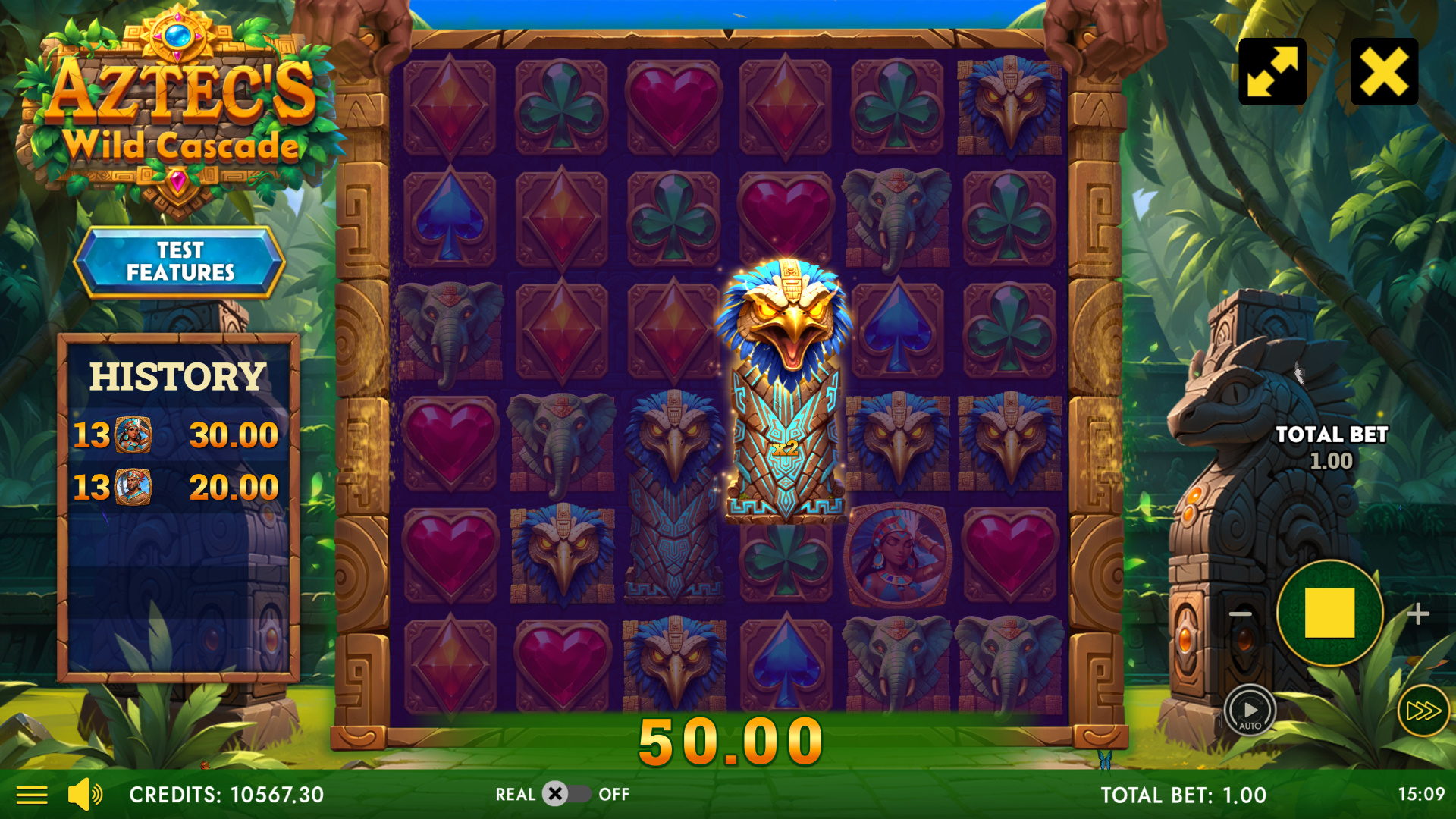 Aztec`s Wild Cascade - Preview #4