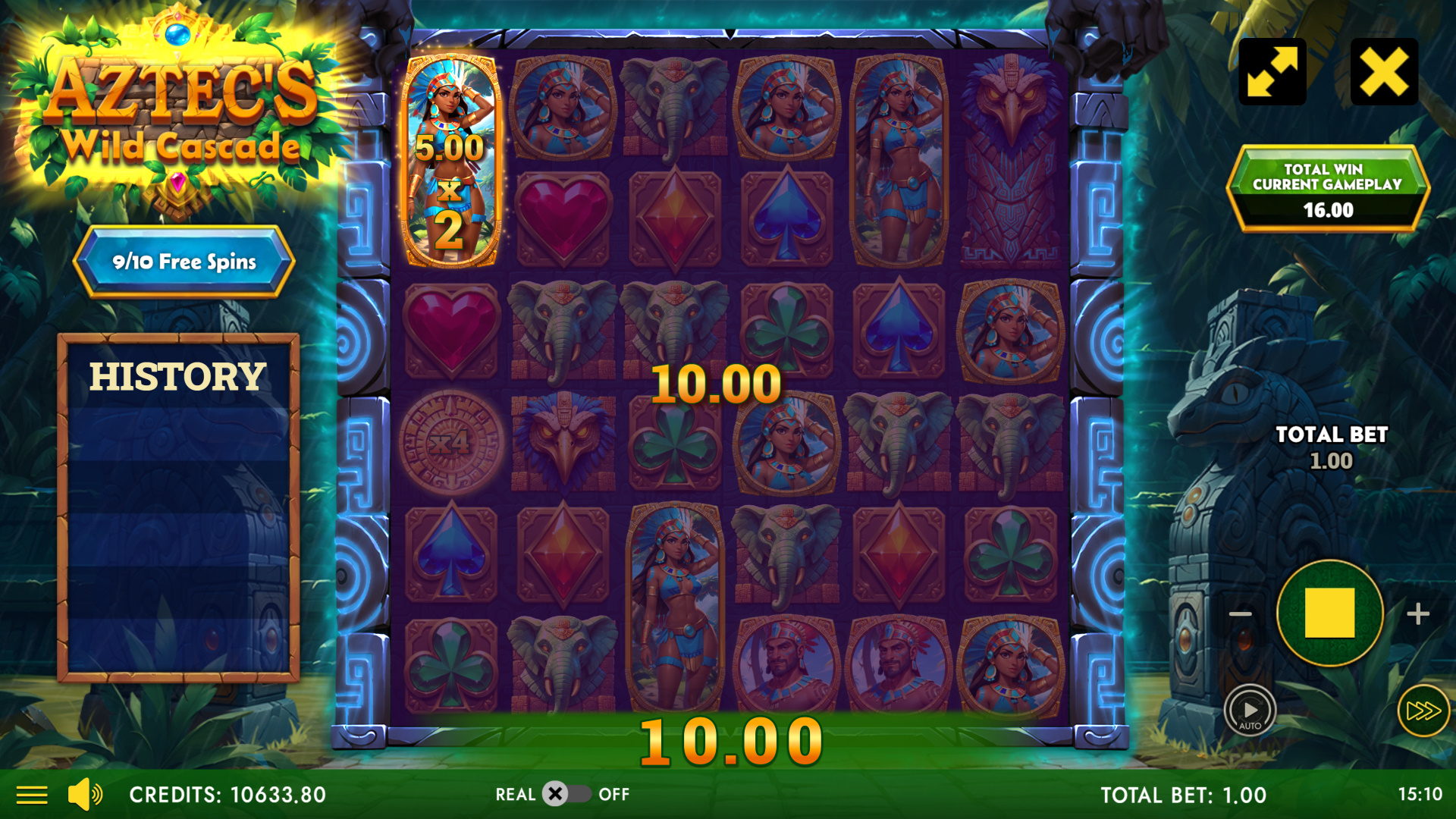 Aztec`s Wild Cascade - Preview #12