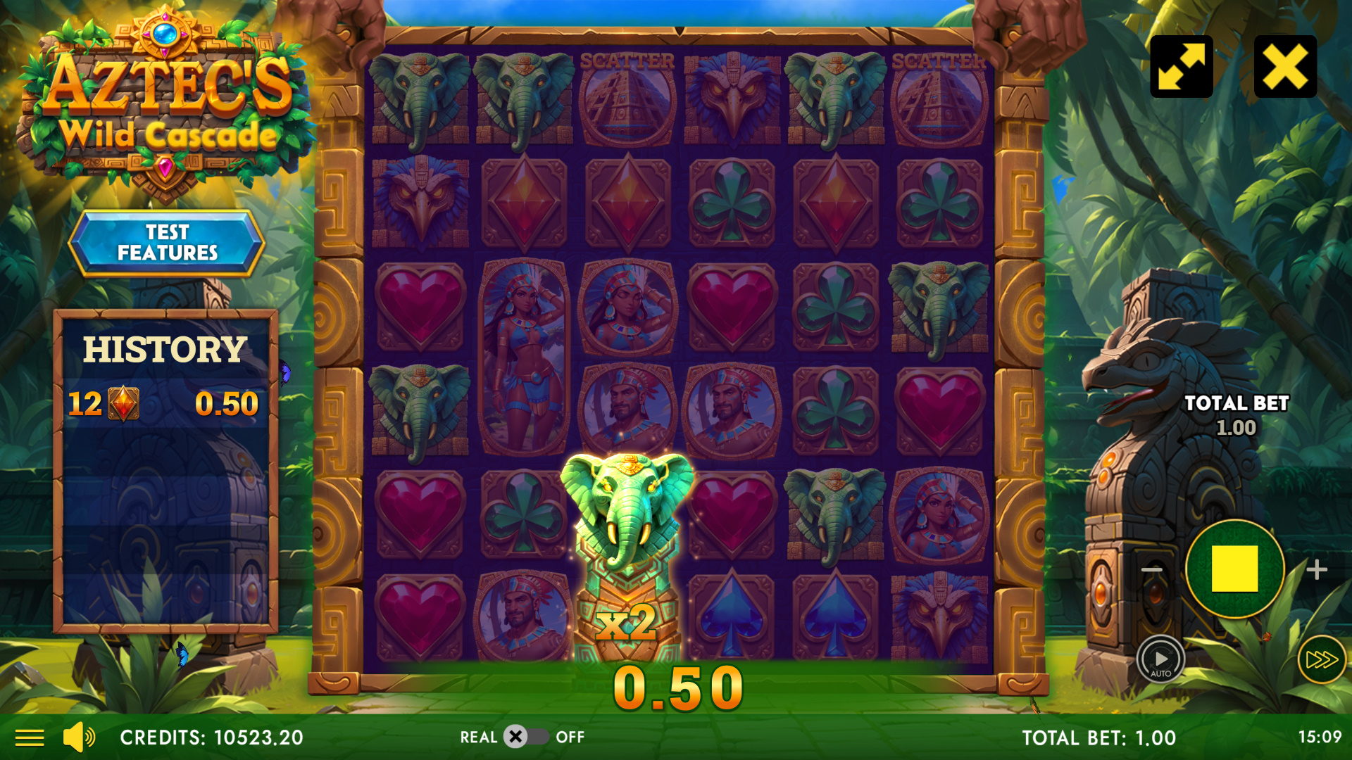 Aztec`s Wild Cascade - Preview #2