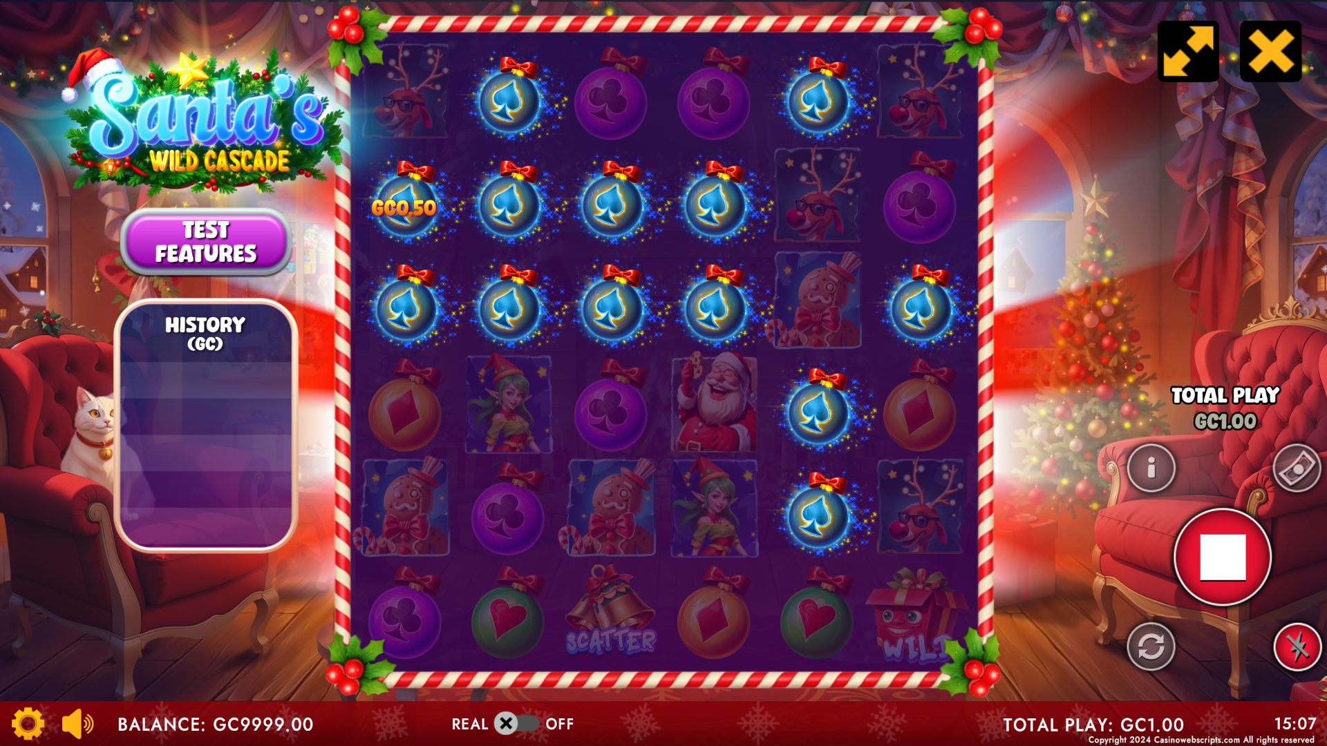 Santa Wild Cascade - Preview #1