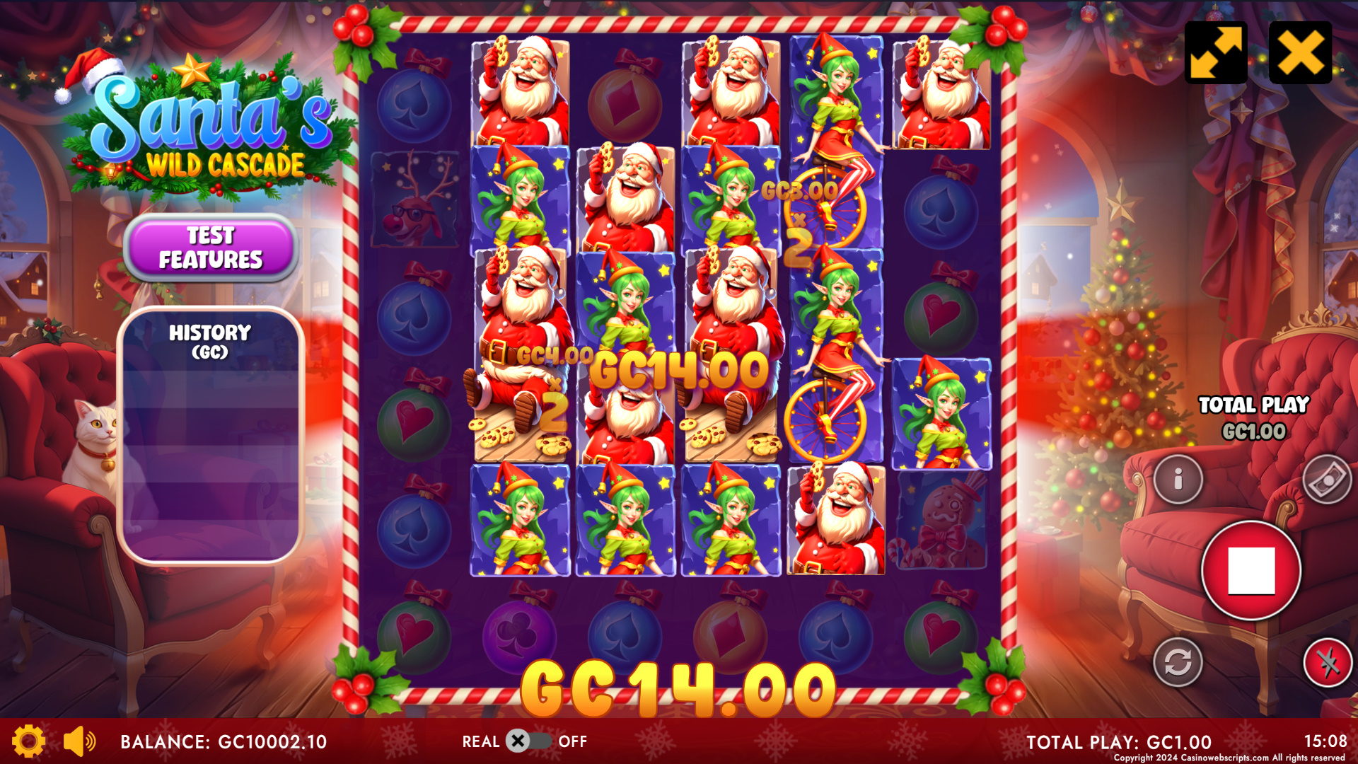 Santa Wild Cascade - Preview #4