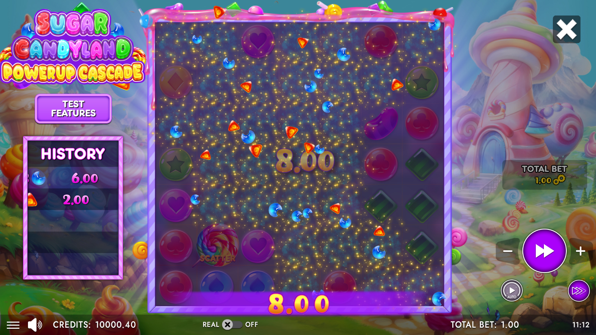 Sugar Candyland Powerup Cascade - Preview #3
