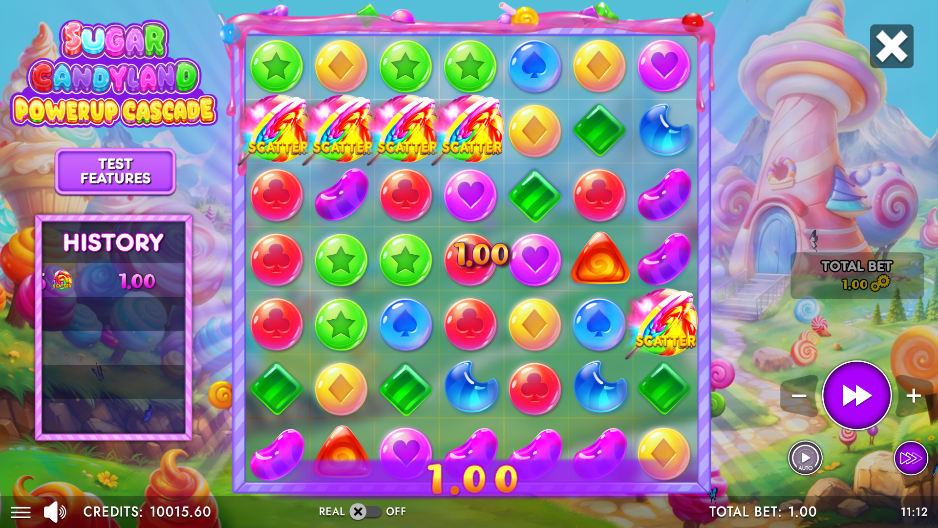 Sugar Candyland Powerup Cascade - Preview #4