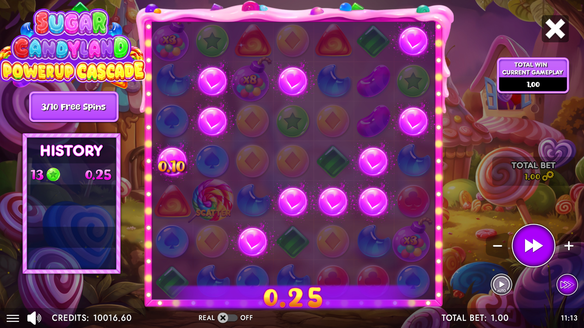 Sugar Candyland Powerup Cascade - Preview #7