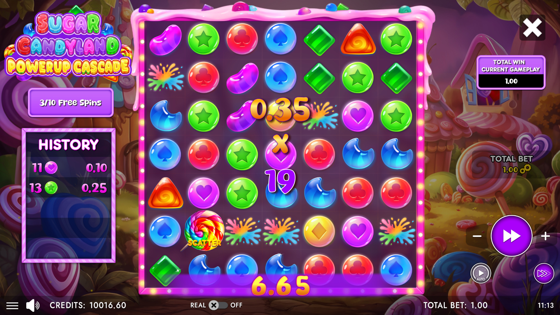 Sugar Candyland Powerup Cascade - Preview #9