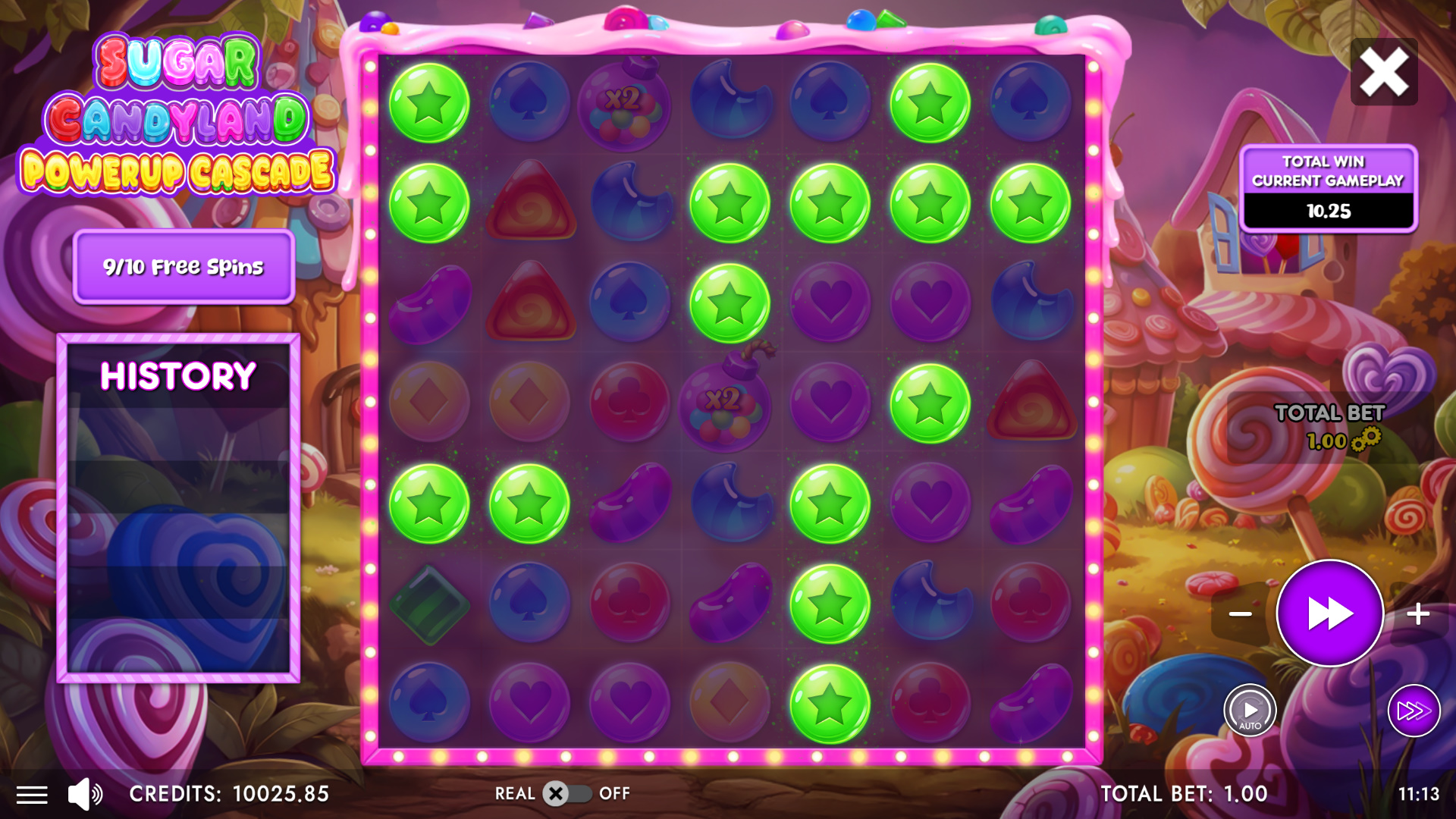 Sugar Candyland Powerup Cascade - Preview #10