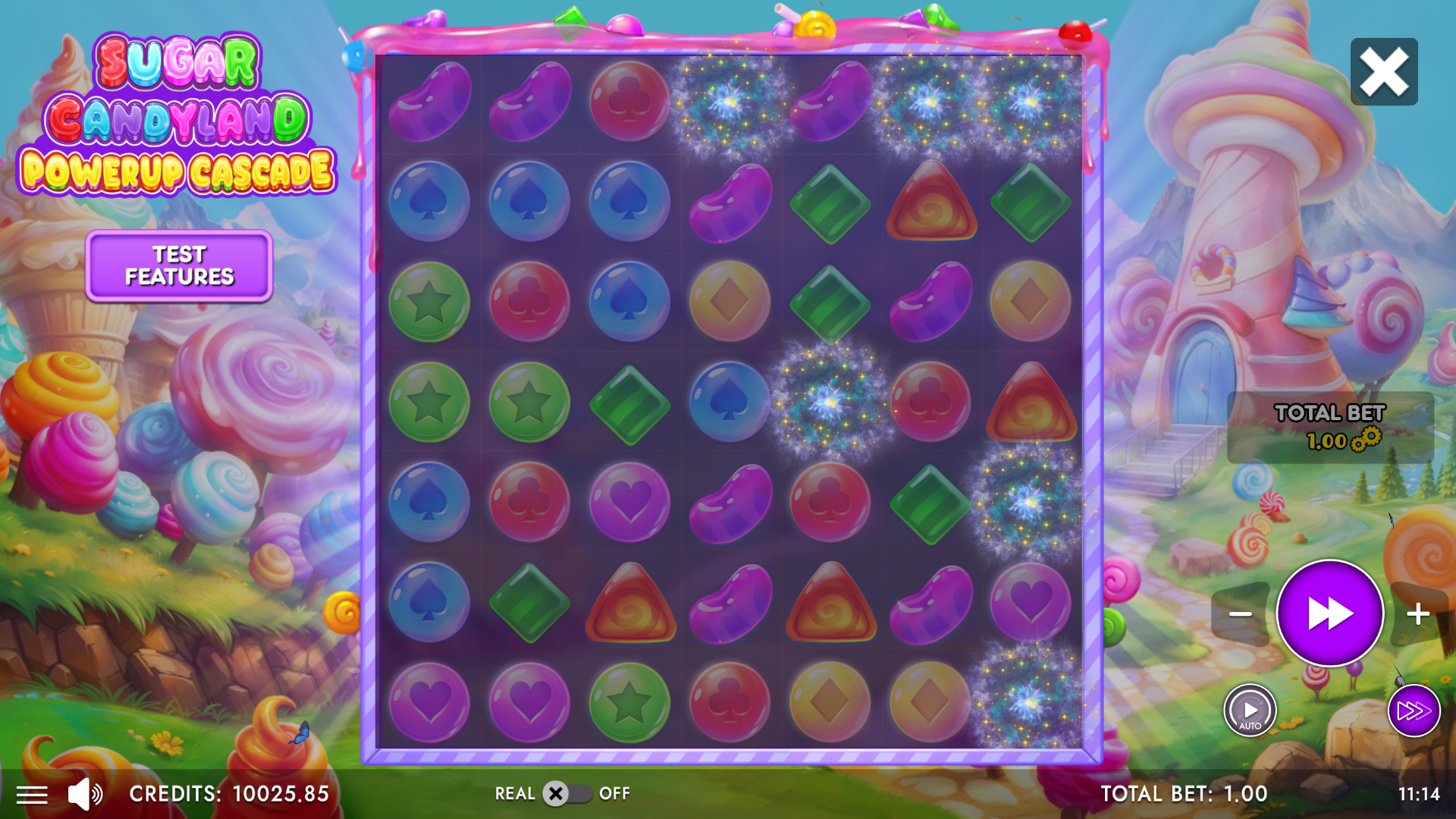 Sugar Candyland Powerup Cascade - Preview #13