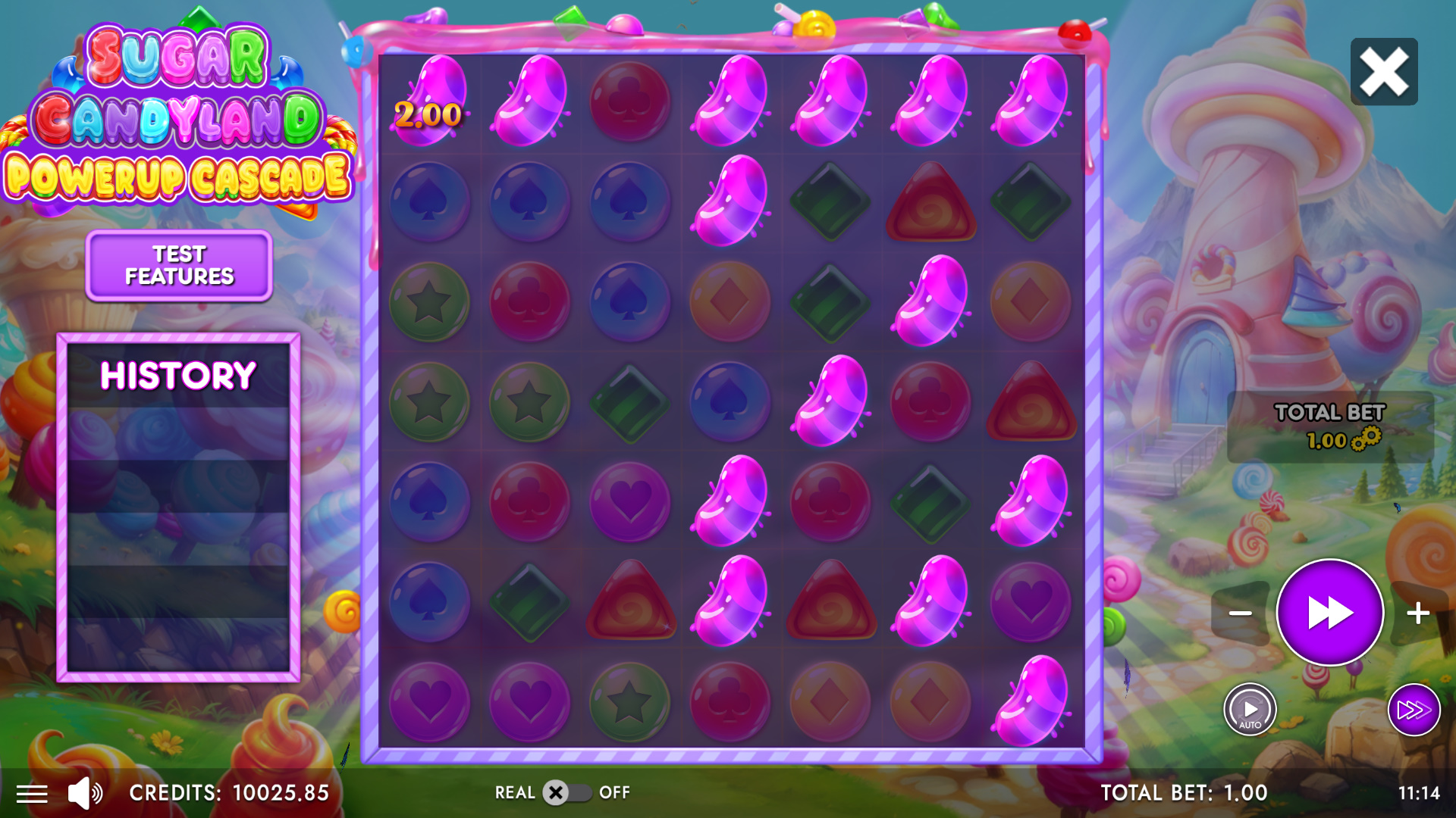Sugar Candyland Powerup Cascade - Preview #14