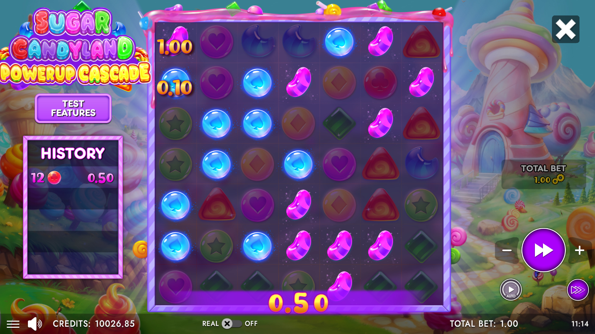 Sugar Candyland Powerup Cascade - Preview #16
