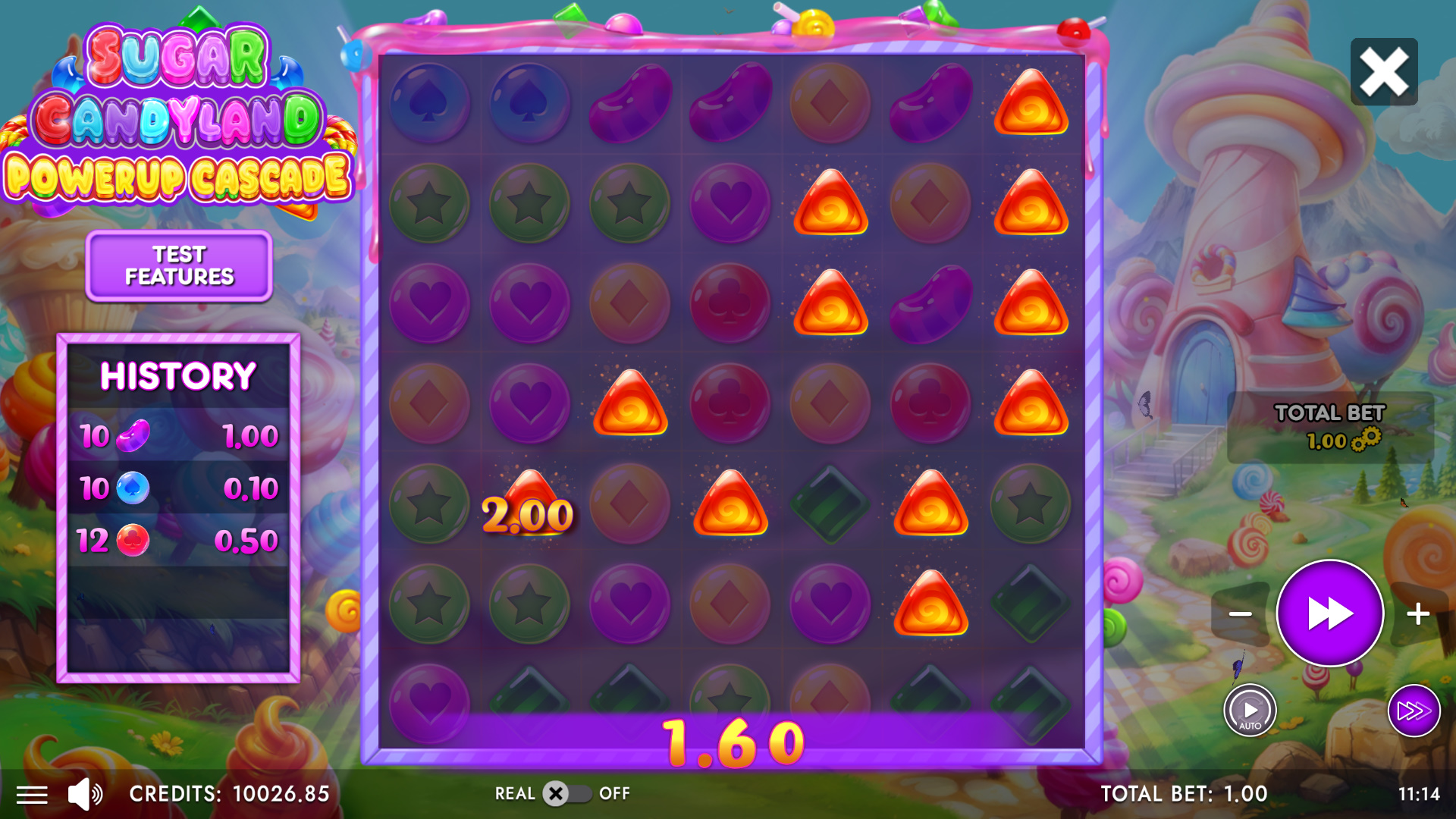 Sugar Candyland Powerup Cascade - Preview #18