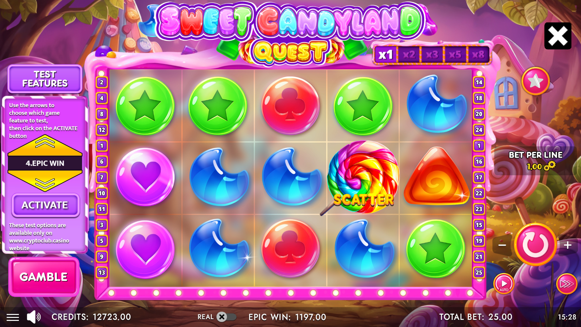 Sweet Candyland Quest base game