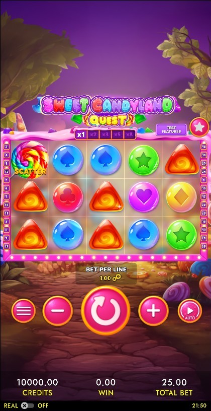Sweet Candyland Quest mobile