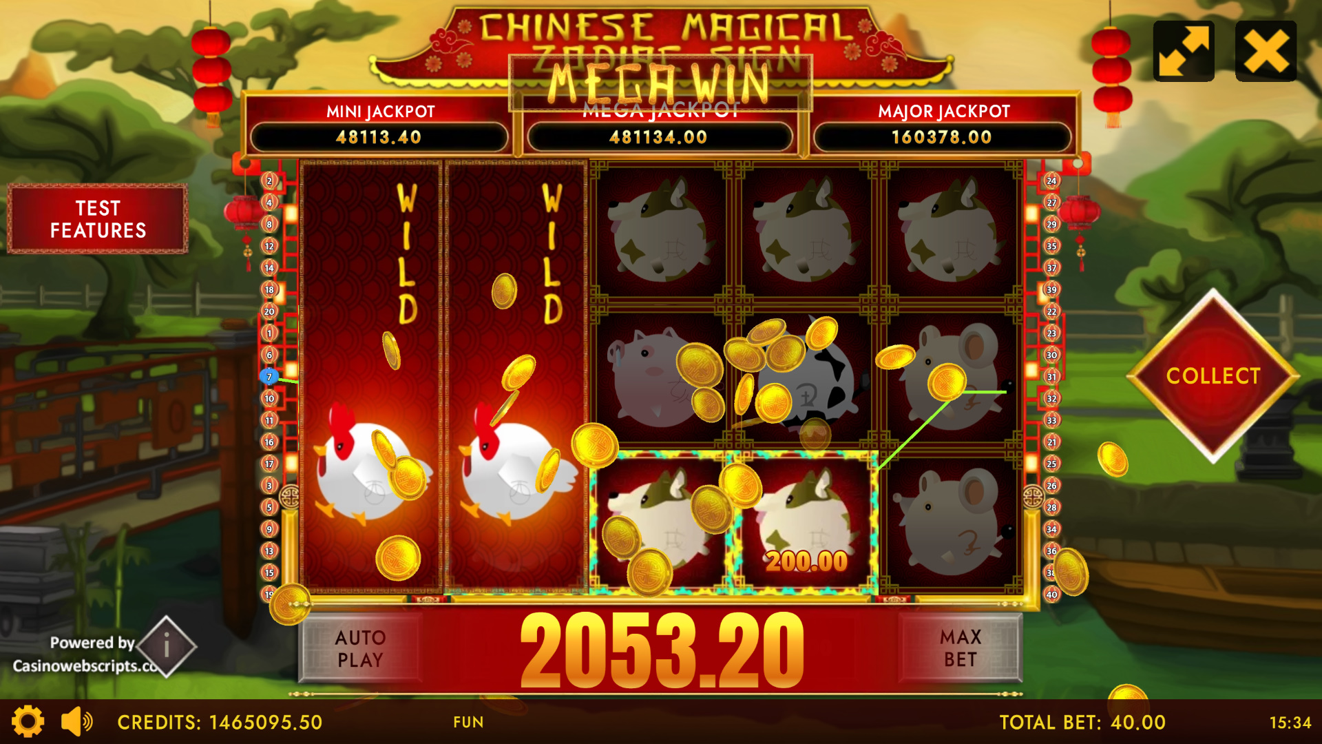 Chinese Magical Zodiac Sign - Mega Win