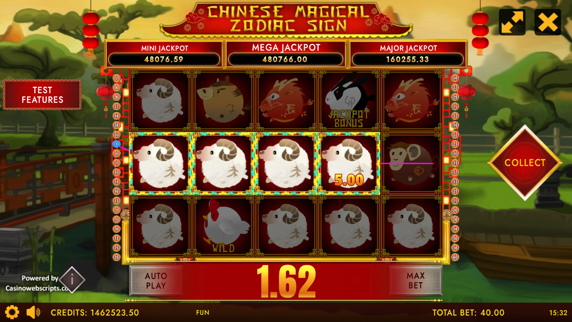 Chinese Magical Zodiac Sign - Win