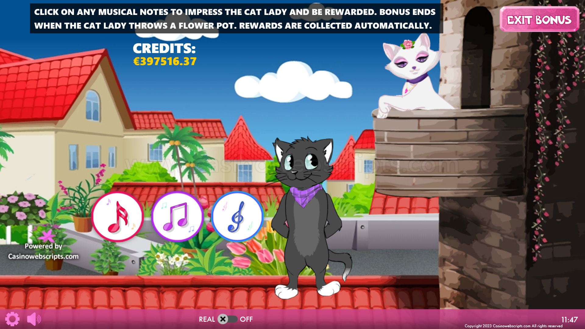 Catz Reel Love HTML5 Mobile and PC - Bonus #2