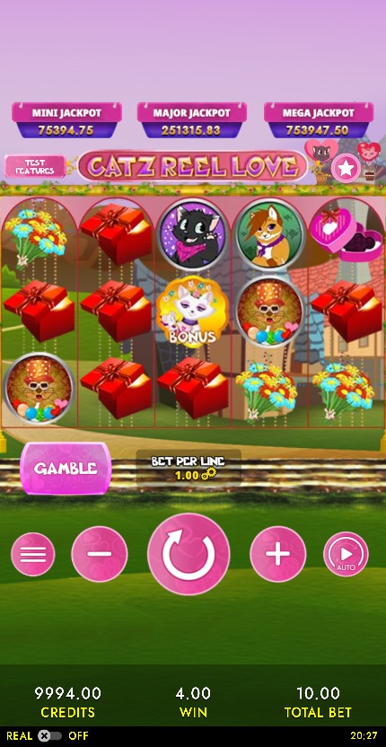 Catz Reel Love HTML5 Mobile and PC mobile