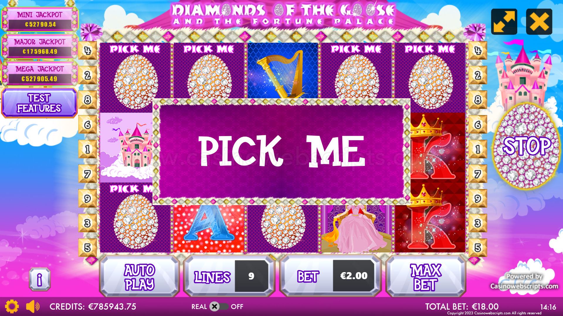 Diamonds of the Goose and The Fortune Palace HTML5 Mobile and PC - Preview