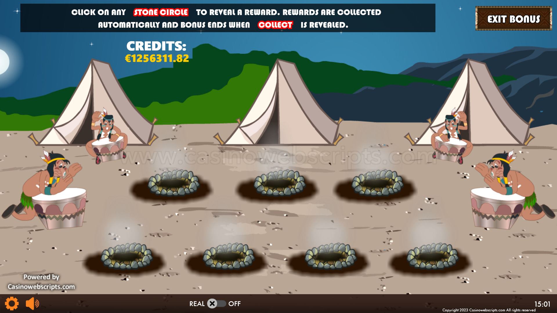 Indian Charm Triple Jackpots HTML5 Mobile and PC - BONUS REVEAL