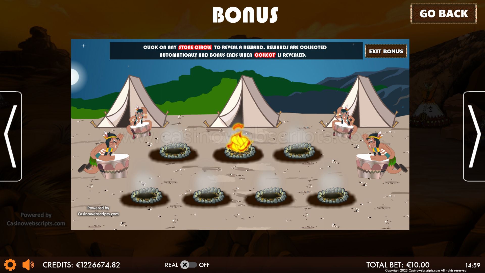 Indian Charm Triple Jackpots HTML5 Mobile and PC - Preview #1