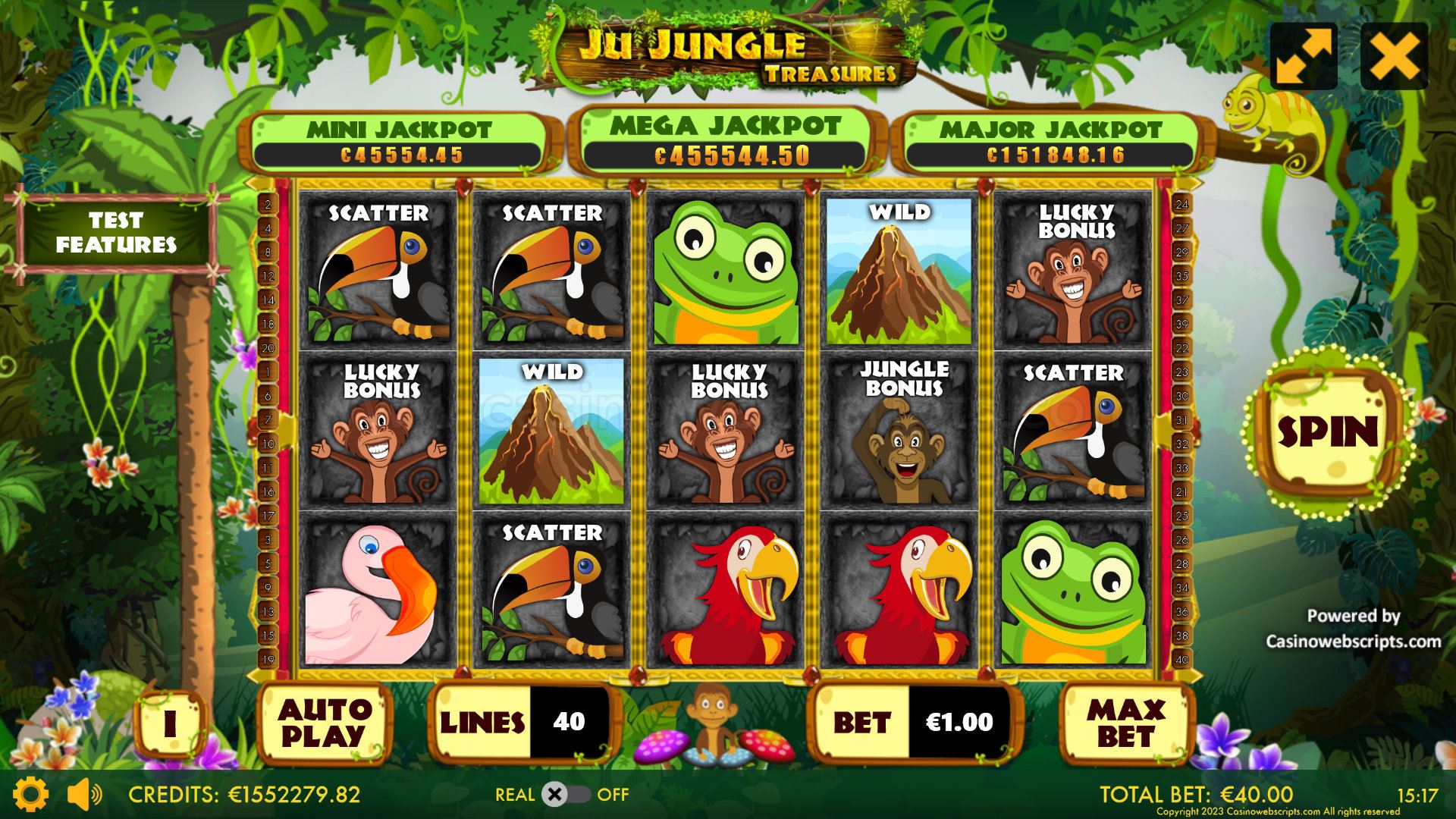 Ju Jungle Treasures Mobile and PC base game