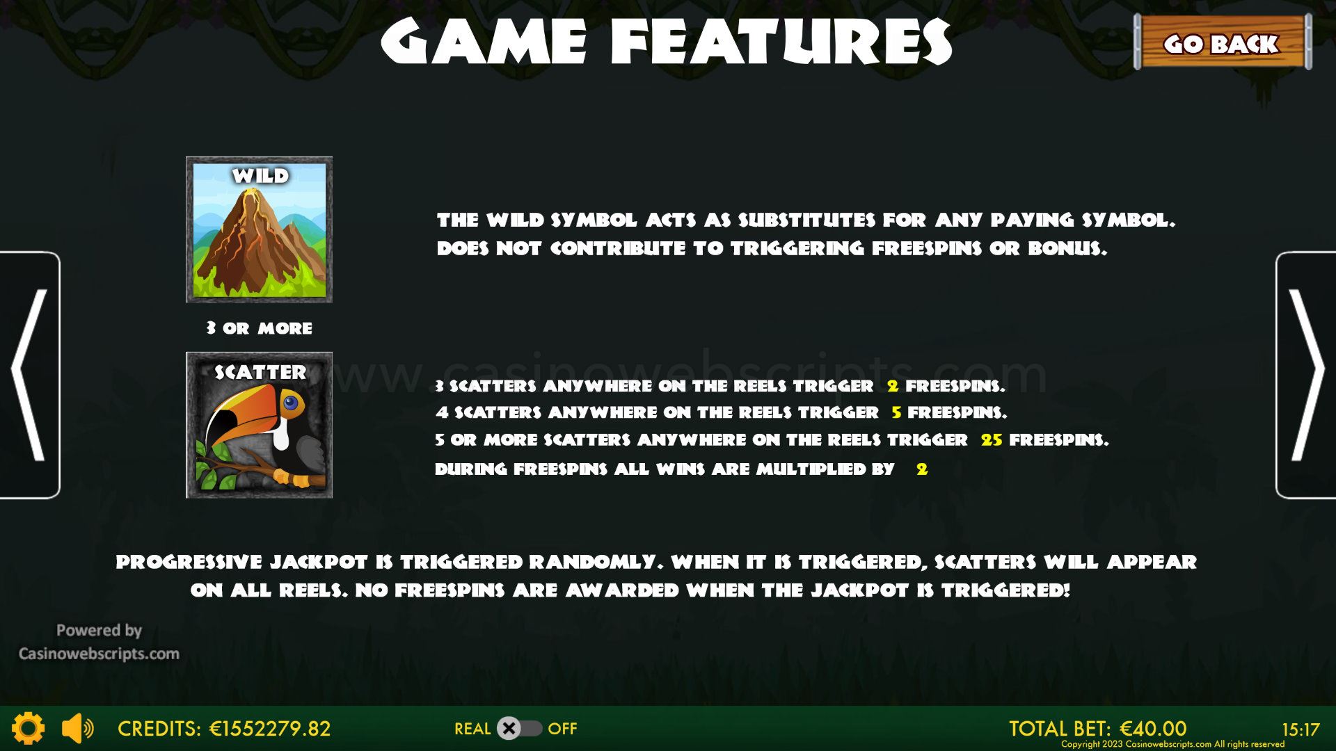 Ju Jungle Treasures Mobile and PC features