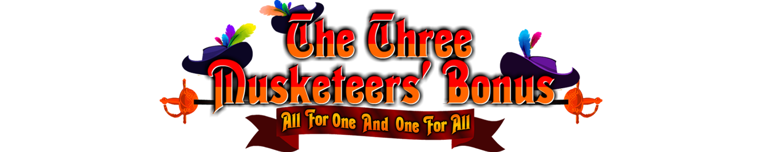 The Three Musketeers Bonus - All for One and One for All HTML5 Mobile and PC logo