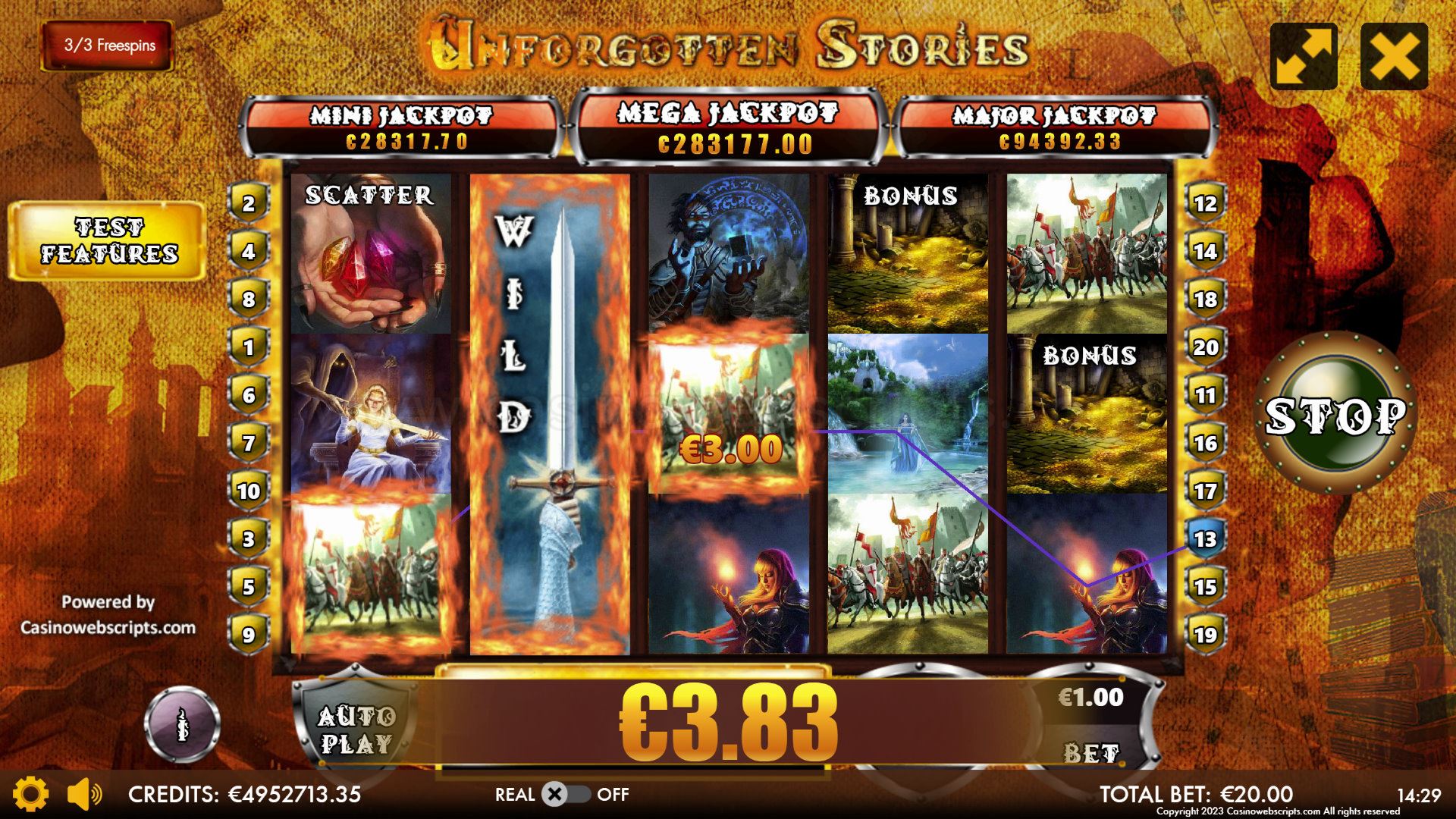 Unforgotten Stories HTML5 Mobile and PC - Preview