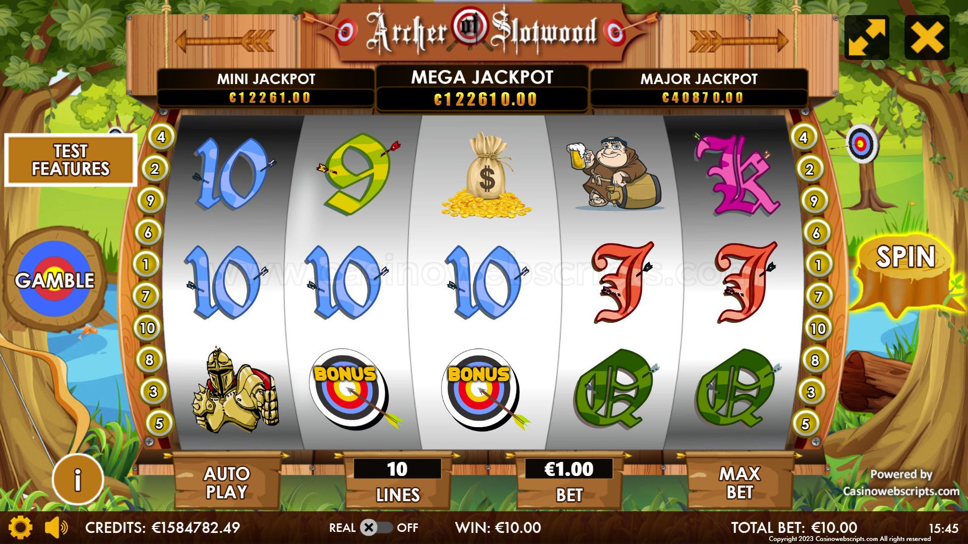 Archer of SlotWood Mobile and PC base game