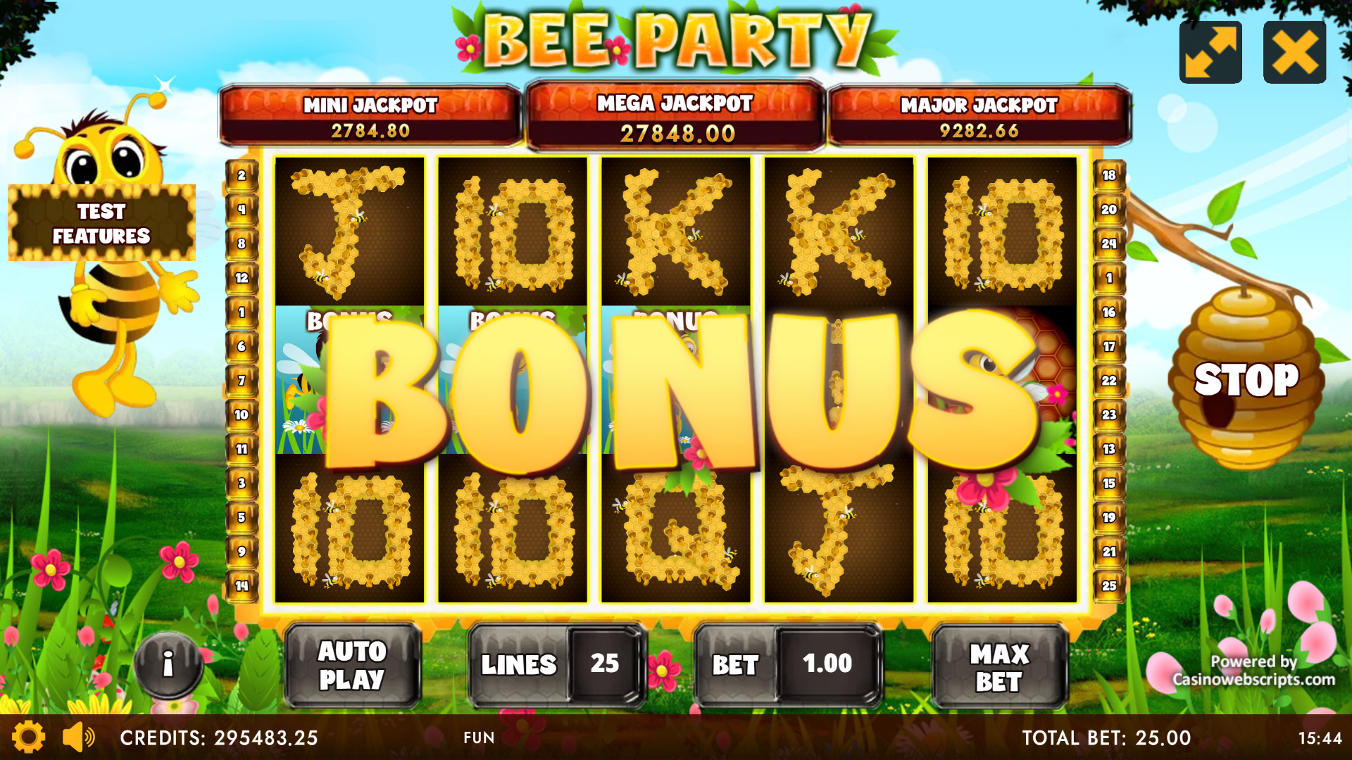 Bee Party HTML5 Mobile and PC - Epic Win