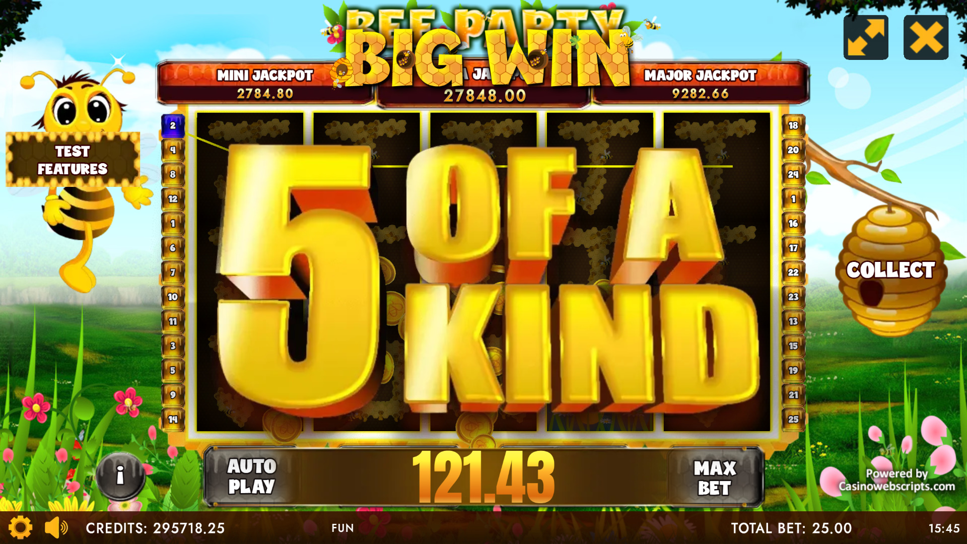 Bee Party HTML5 Mobile and PC - Preview #5