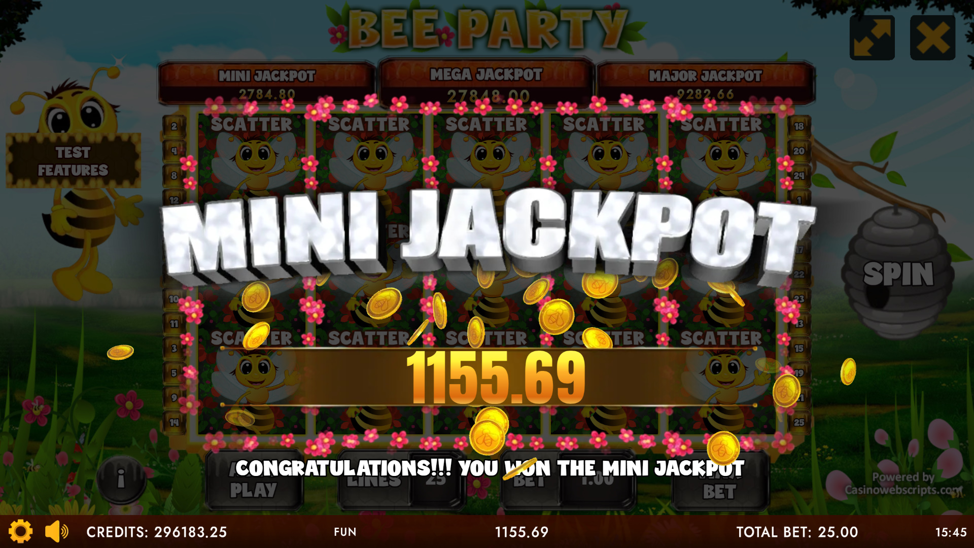 Bee Party HTML5 Mobile and PC - Preview #6