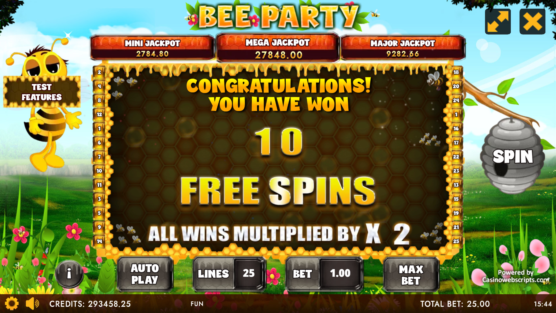 Bee Party HTML5 Mobile and PC - Win