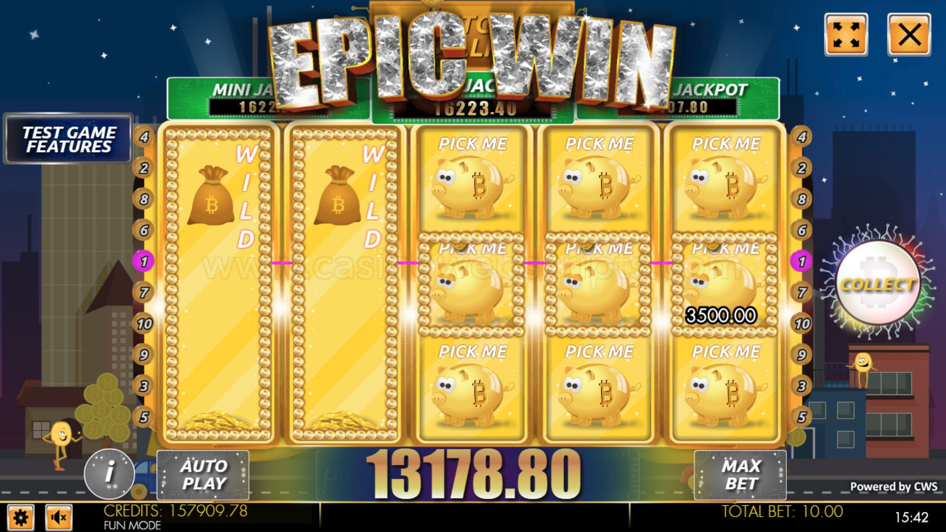 Bitcoin Billion HTML5 Mobile and PC - Epic Win