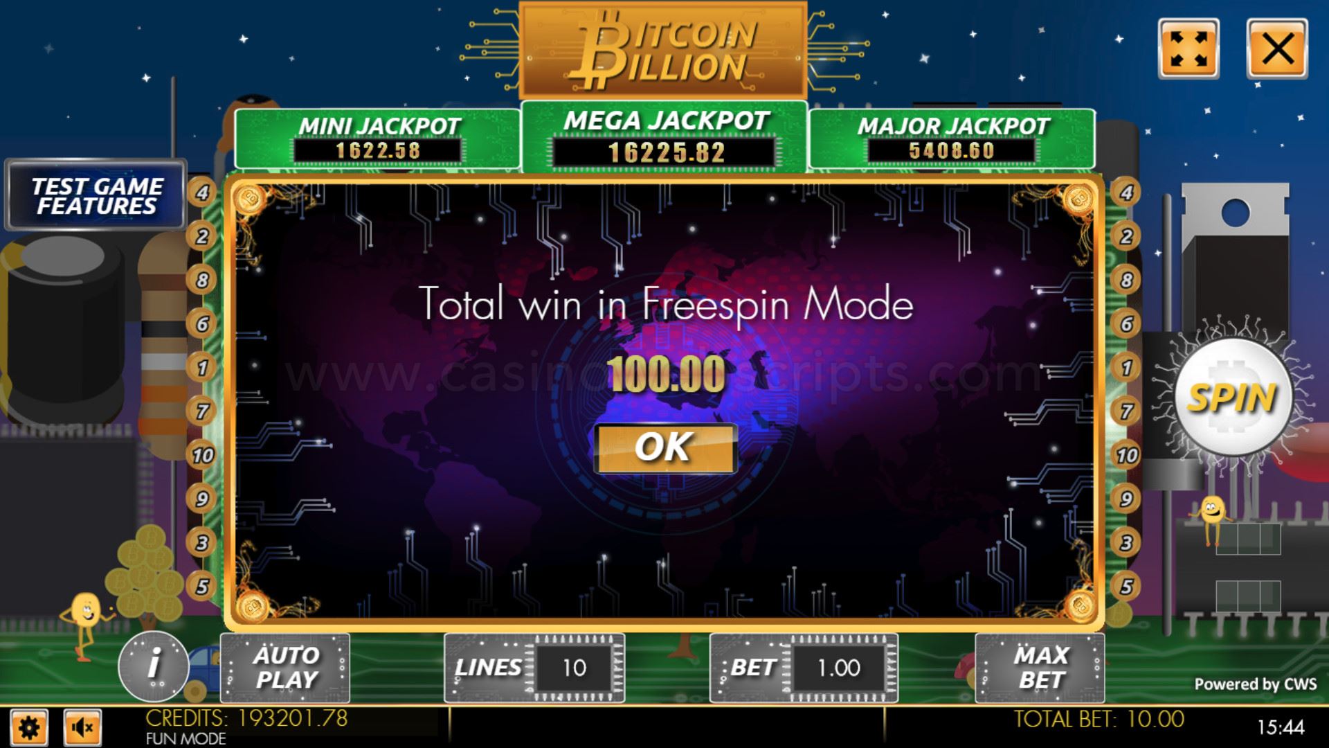 Bitcoin Billion HTML5 Mobile and PC - Preview #2