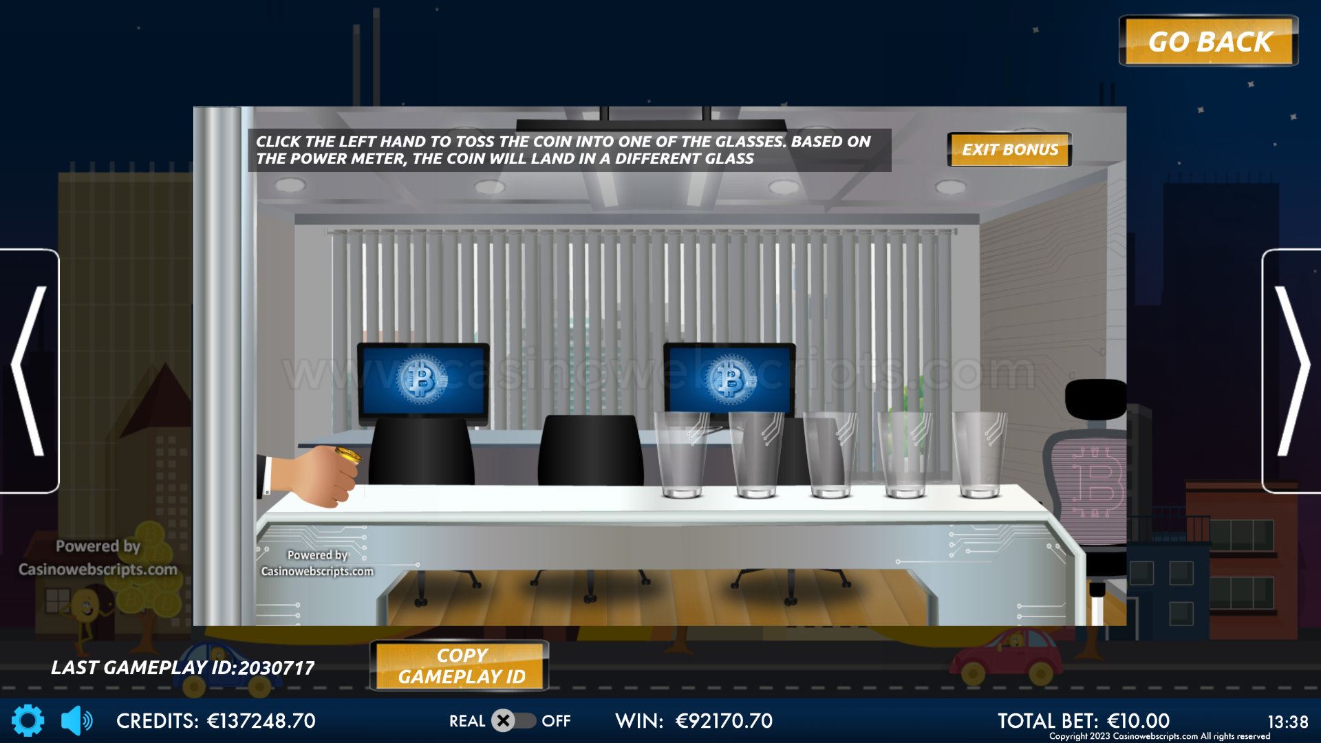 Bitcoin Billion HTML5 Mobile and PC - Preview #1
