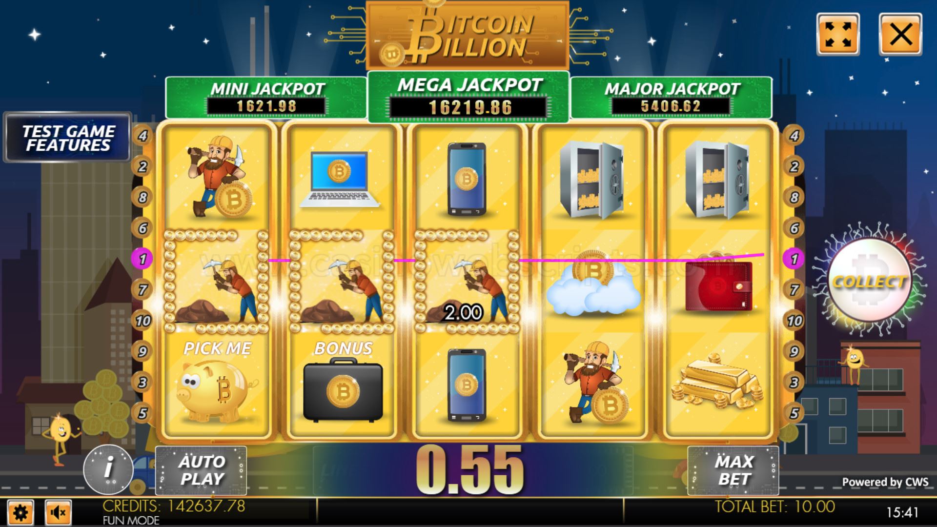 Bitcoin Billion HTML5 Mobile and PC - Win