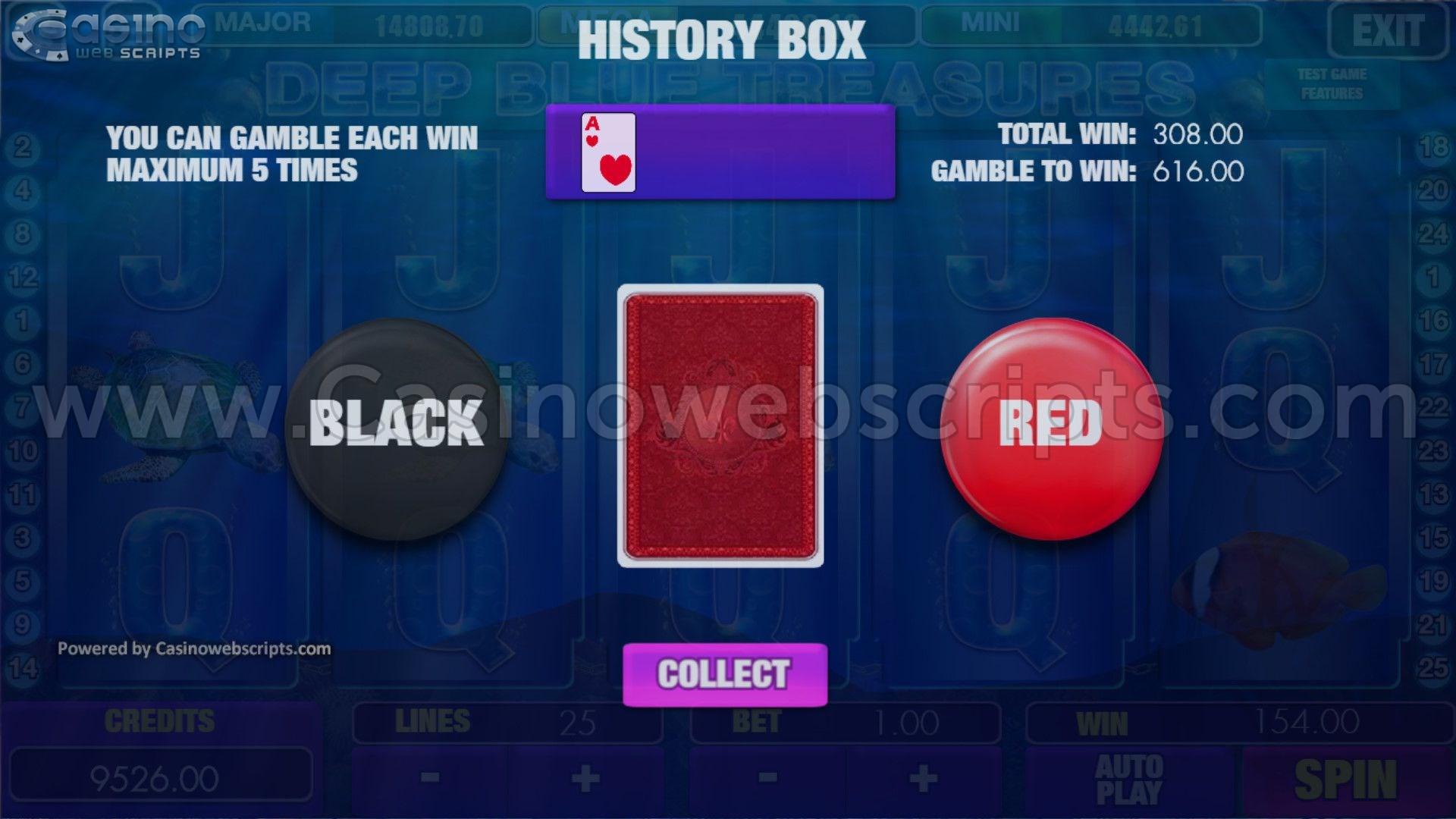 Deep Blue Treasures HTML5 Mobile and PC - Preview #10