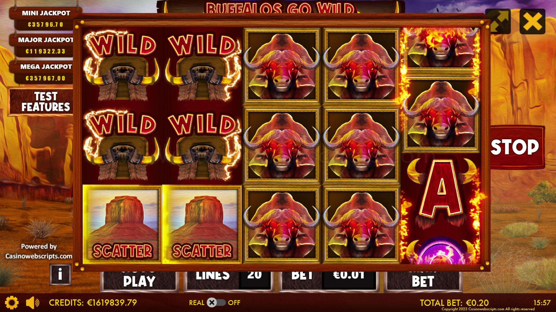 Buffalos Go Wild - Legendary Treasure Hold - Preview #2