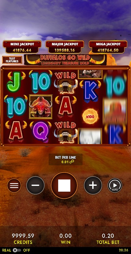 Buffalos Go Wild - Legendary Treasure Hold mobile