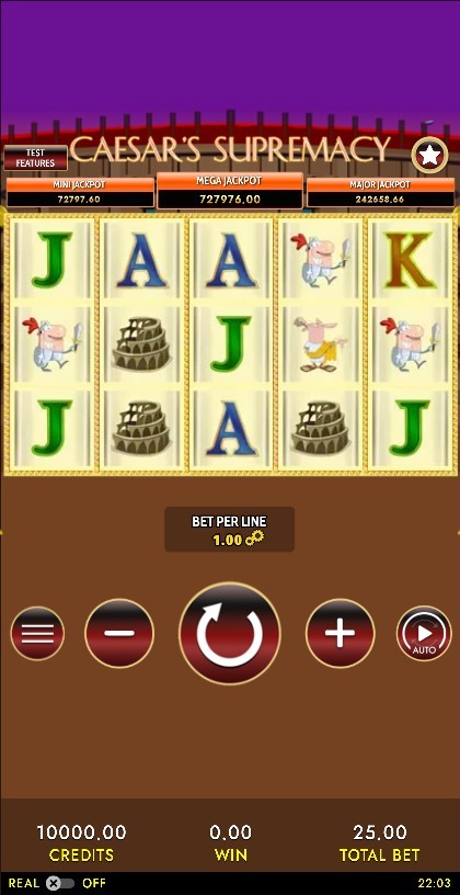 Caesar Supremacy HTML5 Mobile and PC — portrait