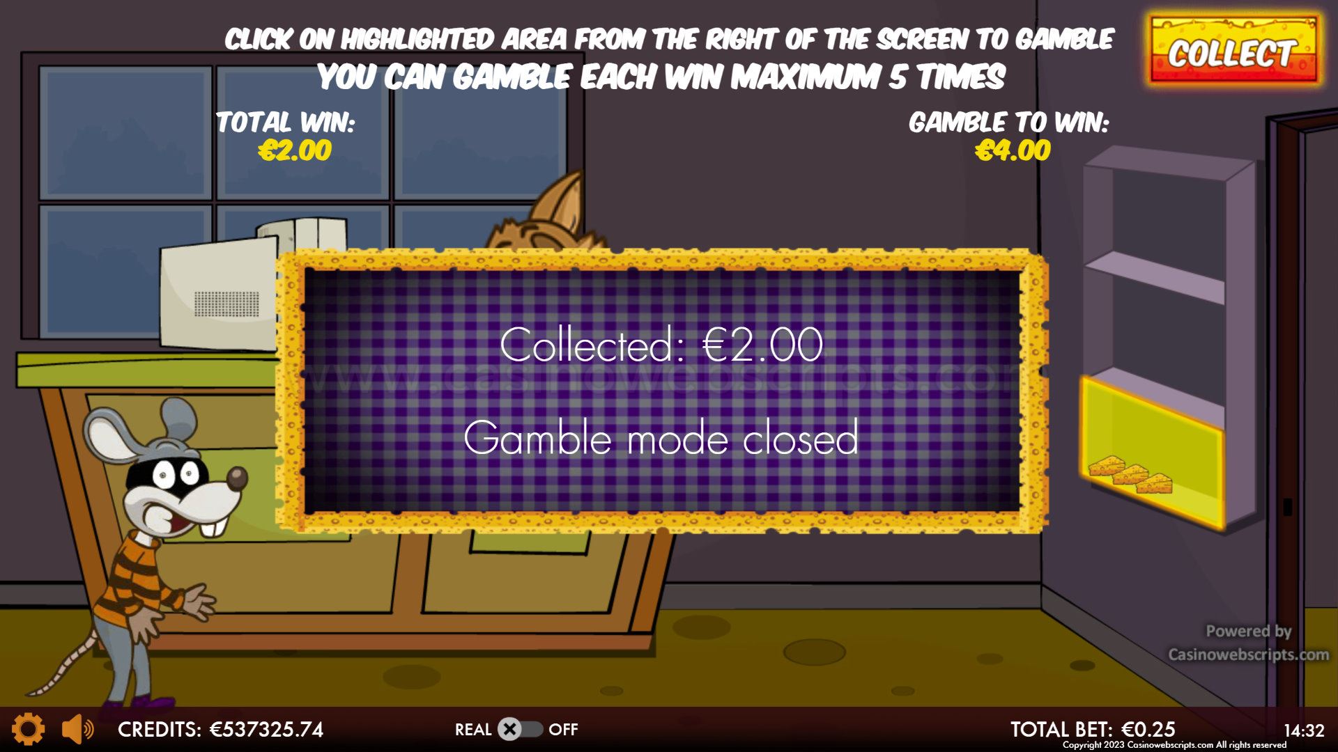 Cheese Burglars HTML5 Mobile and PC - Preview #3