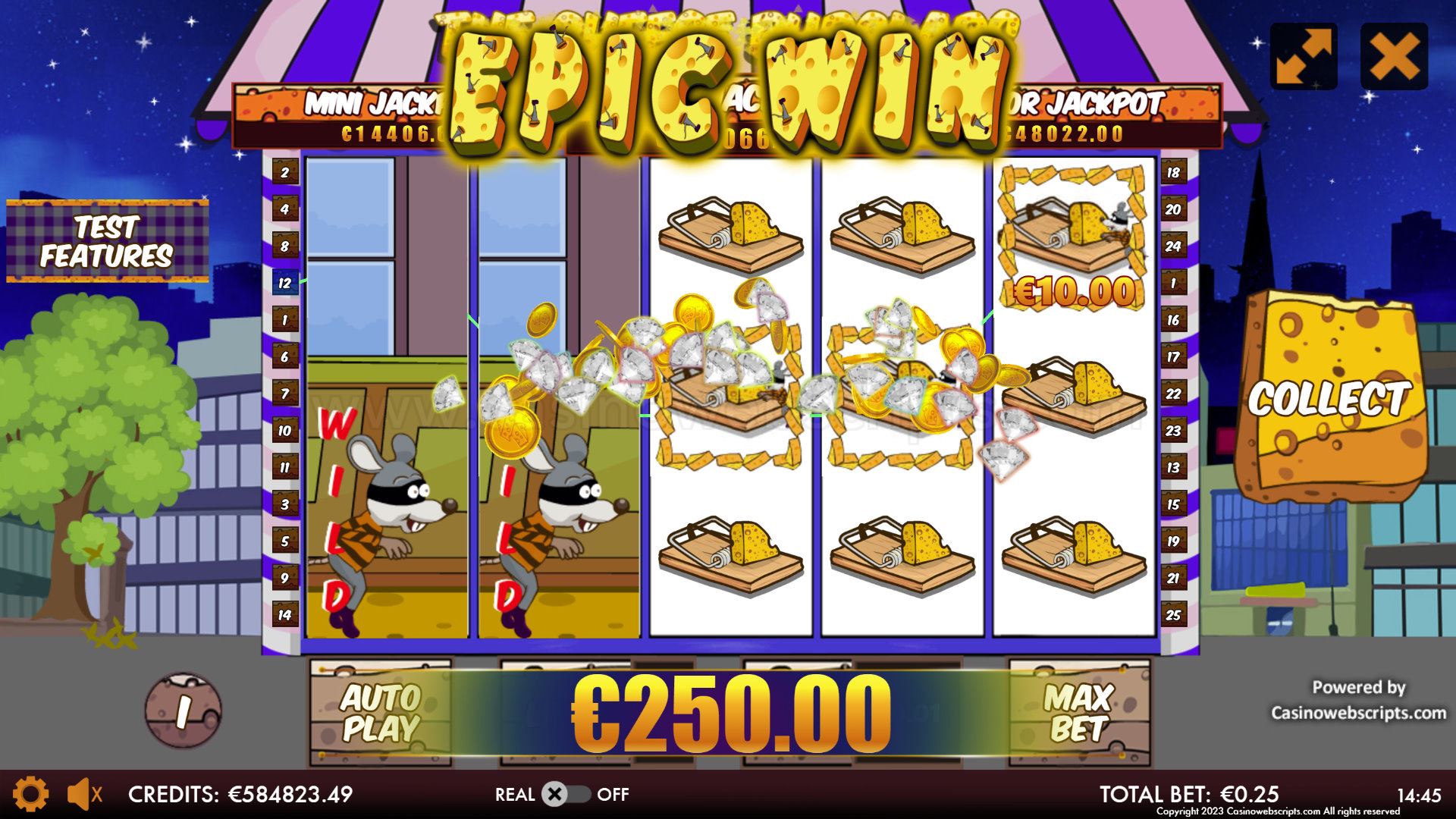 Cheese Burglars HTML5 Mobile and PC - Epic Win