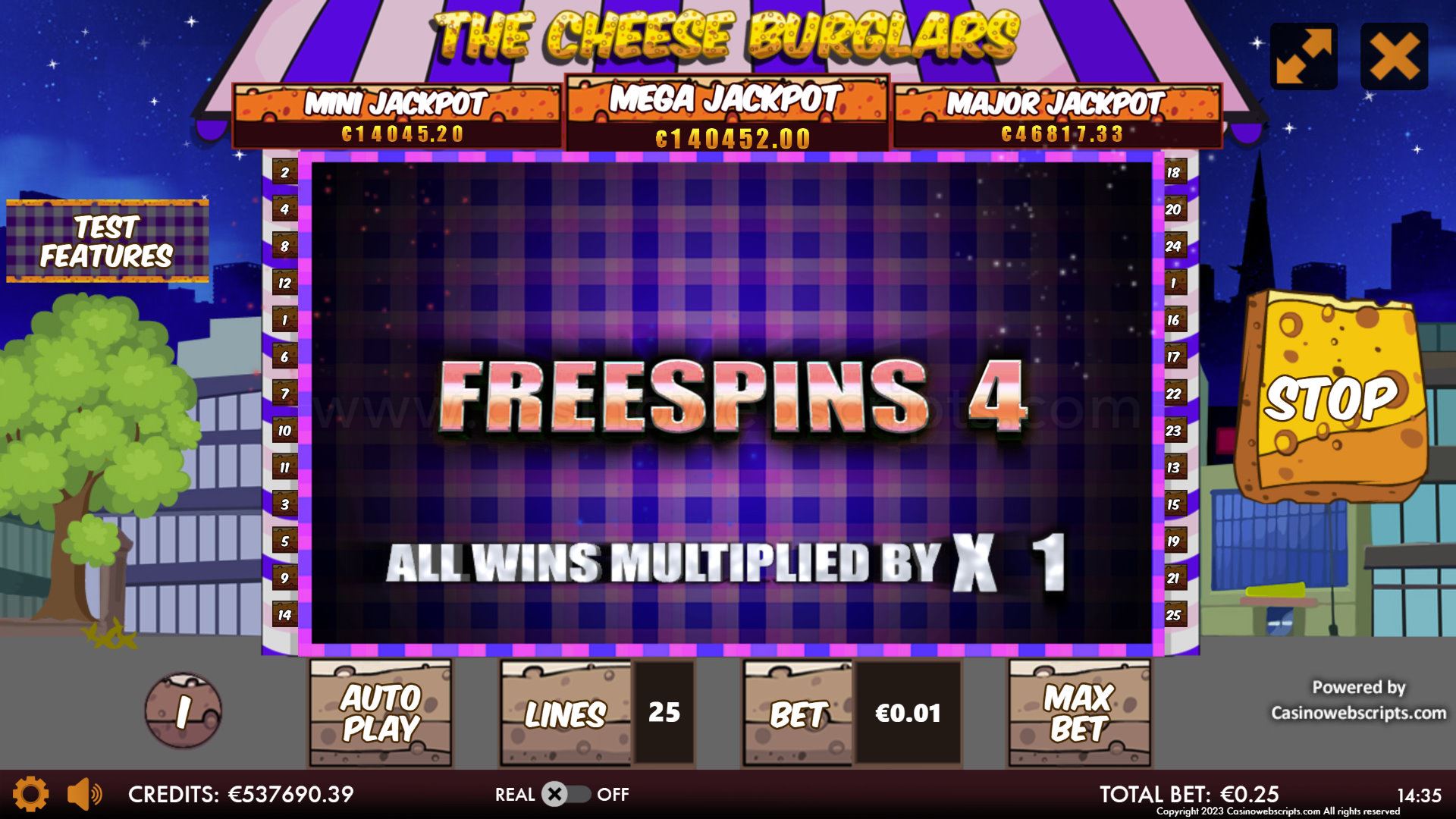 Cheese Burglars HTML5 Mobile and PC - FS Trigger