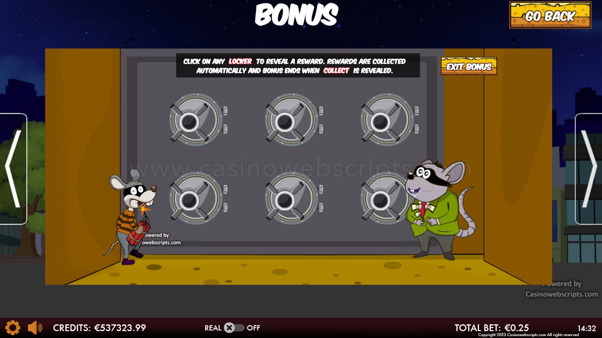 Cheese Burglars HTML5 Mobile and PC - Preview #1