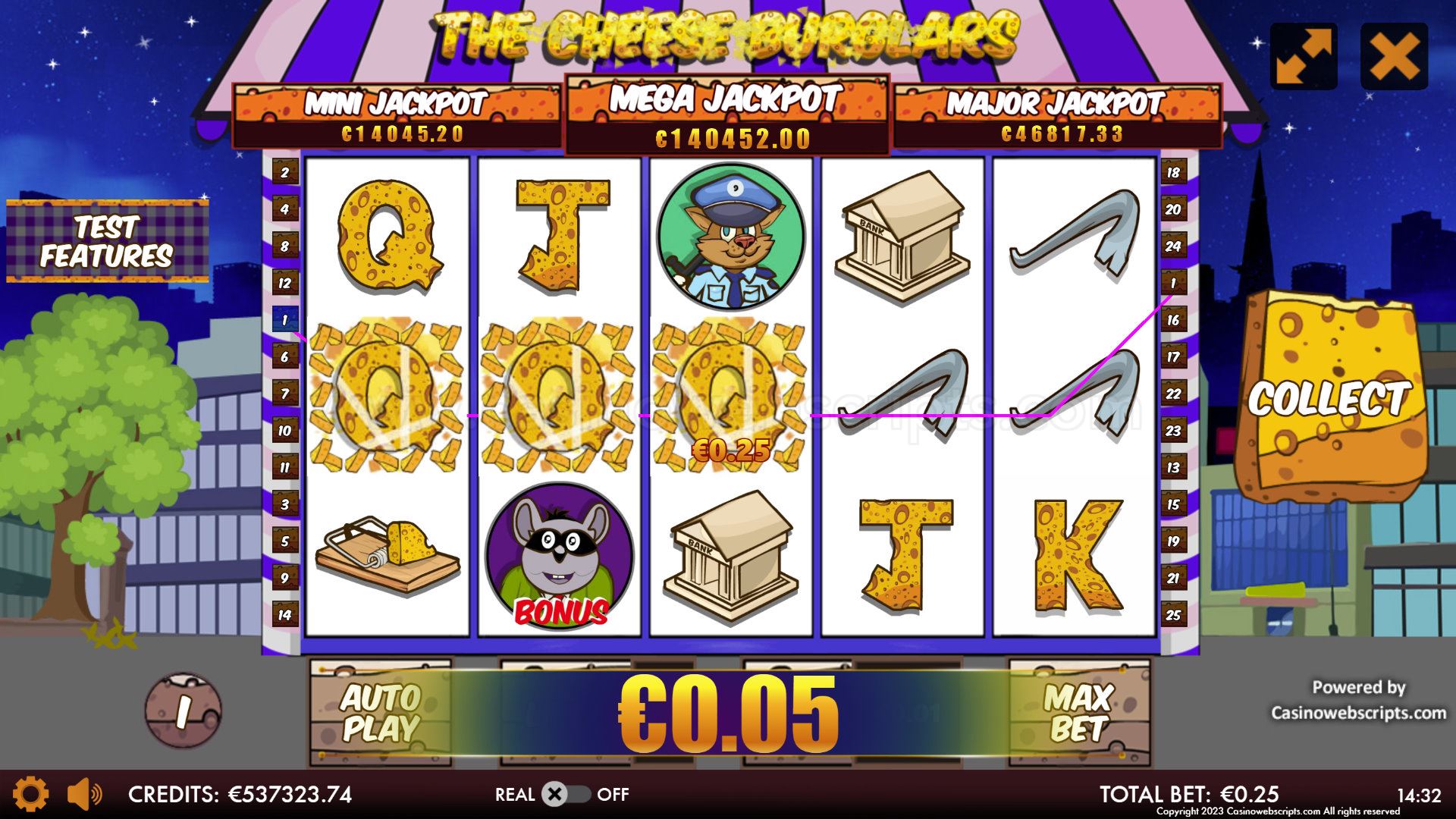 Cheese Burglars HTML5 Mobile and PC - Win