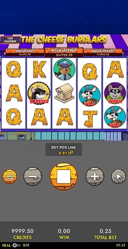 Cheese Burglars HTML5 Mobile and PC mobile